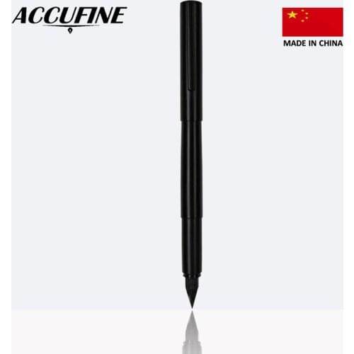778High quality black luxury fountain pen for writing metal ink pens for school & office supplies gift stationery