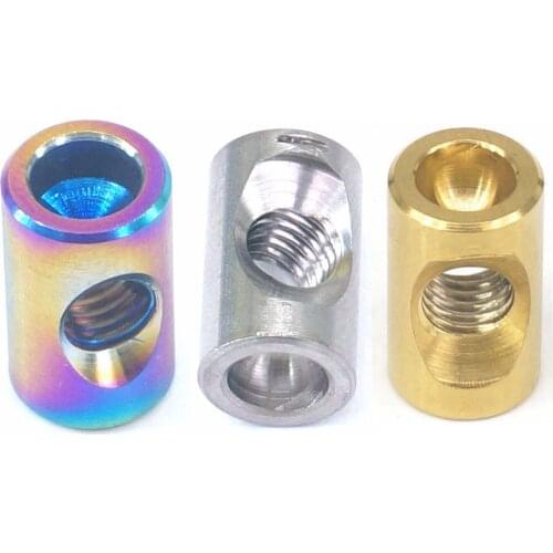 M5/M6 GR5 Titanium Barrel Nut For Bicycle Seat Post