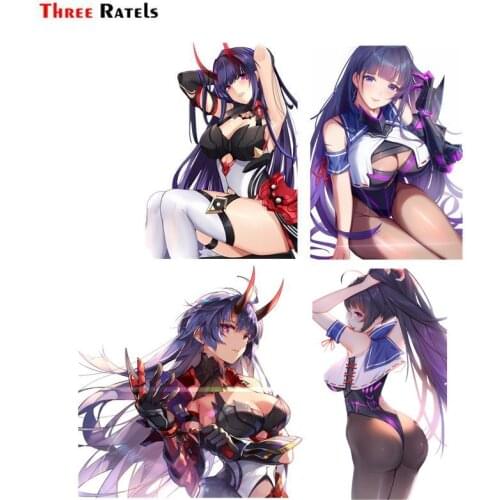 Three Ratels FC933 Raiden Mei Honkai And 1 More Car Decoration Sticker Pvc Figure Decal