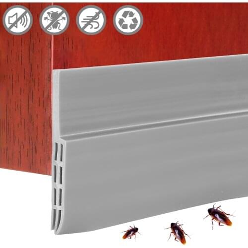 Under Door Draft Stopper Weather Stripping Energy Saving Wind Blocker Window Bottom Guard Seal Strip door seal