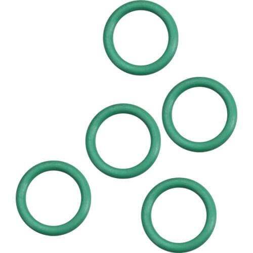 Uxcell 5Pcs Fluorine Rubber O Rings, 12mm OD, 9mm Inner Diameter, 1.5mm Width, Seal Gasket Green pneumatic repairs, etc