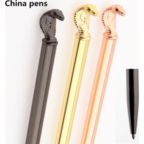 High quality 08 Cobra Style Ballpoint Pen Material Ball Pens Office School studen Stationery New