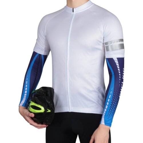 1Pair Breathable UV Protection Running Arm Sleeves Basketball Elbow Pad Fitness Armguards Sports Cycling Arm Warmers