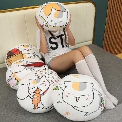 35/45cm Natsume Yuujinchou Nyanko Sensei Plush Cat Anime Cartoon Stuffed Doll Toy Pillow Cushion for Children Birthday Gift