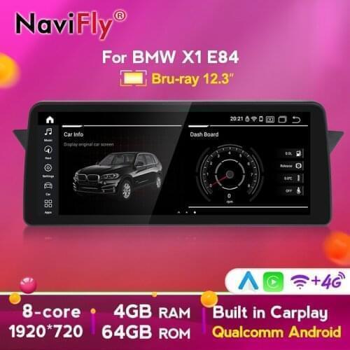 Android 10 8Core Car Radio GPS Navigation for BMW X1 E84 2009 2010 2012 2013 2014 2015 support iDrive SWC dvd multimedia player