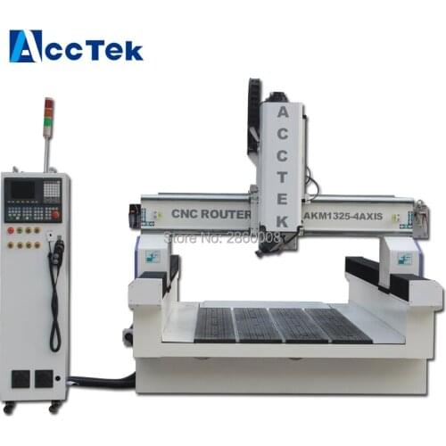 China cnc router 1325 4 axis woodworking cnc router