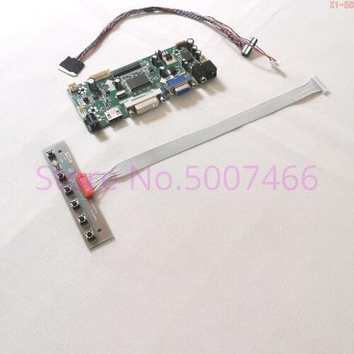 For LTN101NT07-800/801/802/901/T01/W01 LVDS 40-Pin WLED 1024*600 notebook DVI VGA M.NT68676 LCD screen controller board kit
