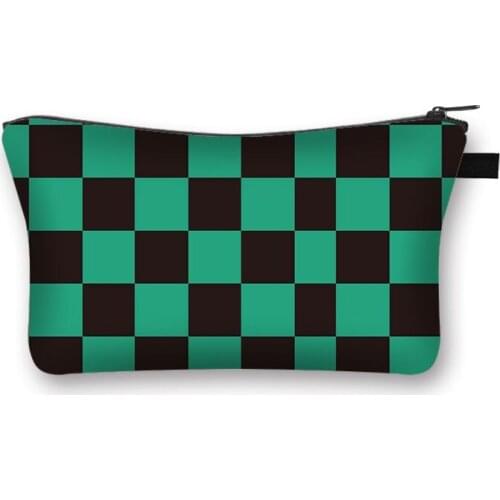 Demon Slayer Kimetsu No Yaiba Makeup Bags With Multicolor Girls Cosmetics Pouchs For Travel Ladies Pouch Women Cosmetic Bag