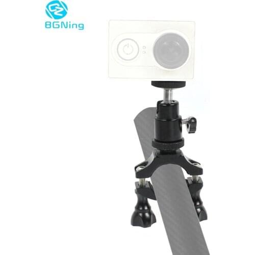 BGNing 360degree Rotation Bracket Bicycle Handlebar Clamp with 1/4 Screw Clip Universal Adapter for Insta360 ONE X Action Camera