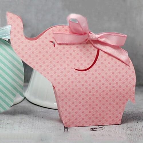 Cute candy box Metal Cutting Dies elephant diy Scrapbooking Photo Album Decorative Embossing Paper Card Crafts Die 2020