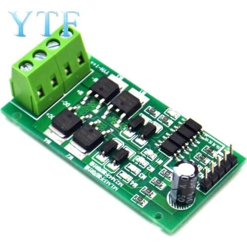 DC motor drive module/board H-bridge high power forward and reverse brake PWM speed regulation 5/12/24V