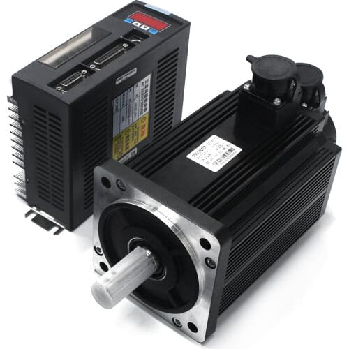 1.5w 10Nm 220v 1500r/min NEMA52 130mm Cheap AC Servo Motor System 130ST-M10015 for Medical Apparatus with 2 Years Warranty