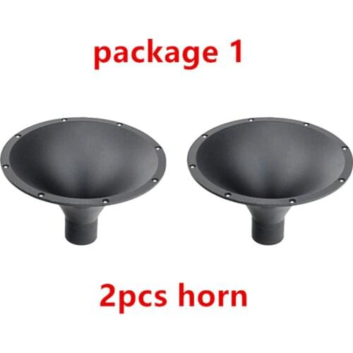 Professional Audio Tweeter Speaker Accessories Treble Horn Flare 1 Inch Throat For Monitor Home Theater Karaoke R200