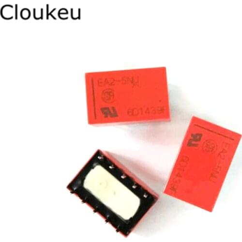 100Pcs Relay DIP10 EA2-5NU 12NU 24NU 5V 12V 24V 1A TQ2 A5W-K