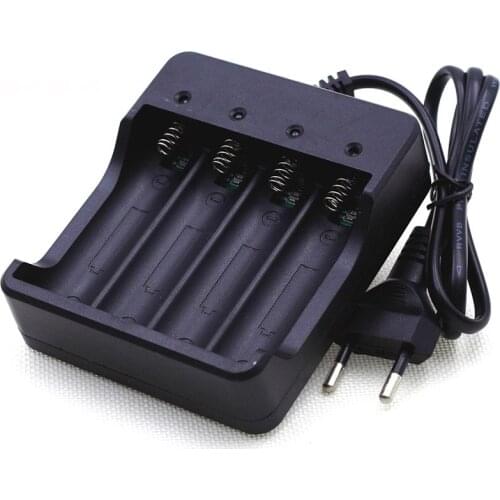 VariCore 3.7V 18650 Charger Li-ion Battery 4.2V Four Slot Line Charge Full from Shutdown Factory Fashlight batteries Charger