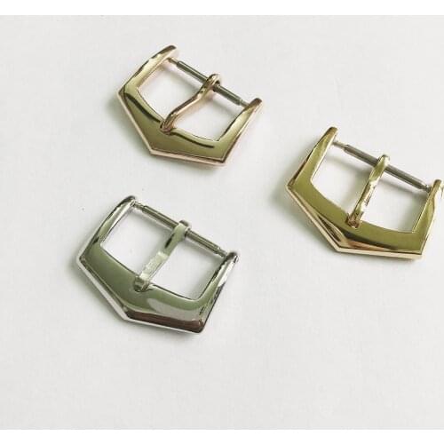 Watchband Metal Buckle Clasp For Vacheron VC Stainless Steel Watch Clasp Constantin PP Patek Pin Watchband Buckles Philippe 18MM