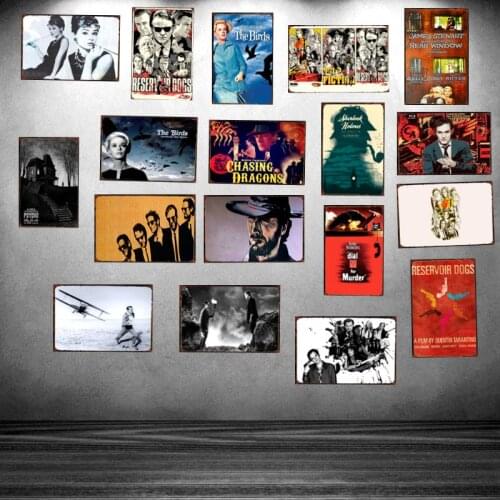 Classic Movie Tin Sign Metal Plate Iron Painting Kids Room Wall Bar Cafe Shop Home Art Craft Decor 30X20CM DU-1411