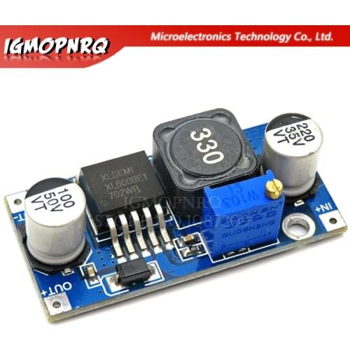 2PCS XL6009 DC-DC Booster module supply module output is adjustable Super LM2577 step-up module