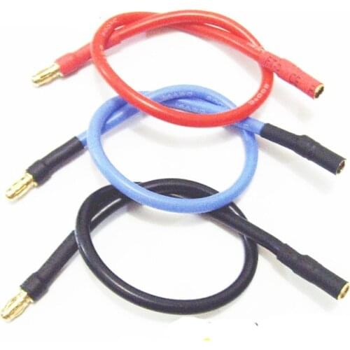 300mm Motor to RC speed controller ESC Extension Cable with 3.5mm Bullet Connectors 12 pieces/lot