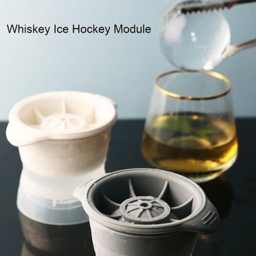 6cm Silicone Round Ice Mould Hockey For Whiskey Round Mold Ball Chocolate Tray Ice Cube Kitchen Ice Ball Bar Tools