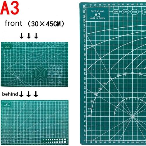 A1A2A3A4 PVC Cutting Pad Cutting Board Patchwork Sewing Tool DIY Leather Craft Tool Double-sided Self-repairing Pad Base Plate