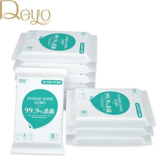 Deyo Articulos Para Baby Sterilization Cleaner Portable Wipes Cleaning Hand Mouth Phone Computer Screen 200pcs
