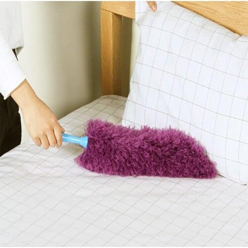 Household electrostatic feather duster dusting housework sweeping cleaning tool retractable dusting dust
