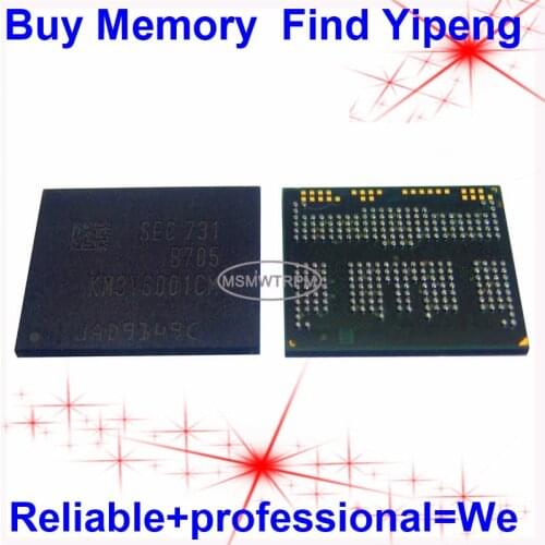 KM3V6001CM-B705 BGA254Ball EMCP 128+48 128GB Mobilephone Memory New original and Second-hand Soldered Balls Tested OK