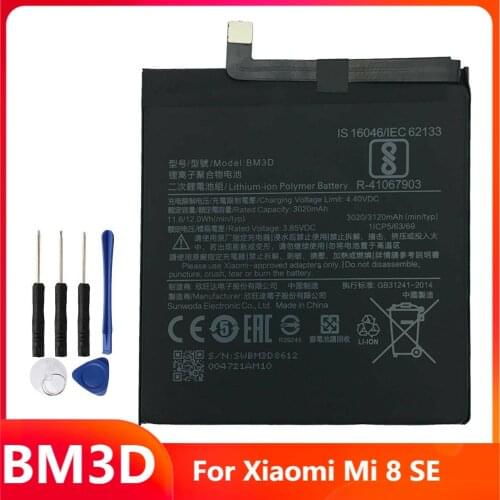 Joanforever Xiaomi Mi 8 SE Phone Batteries