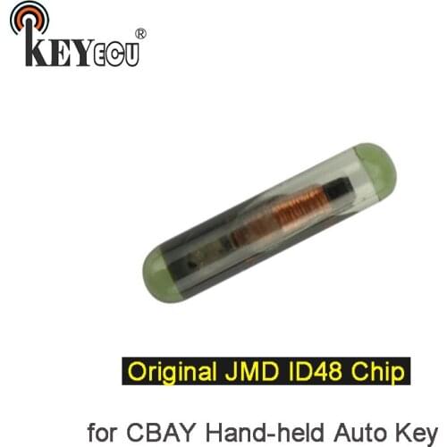 KEYECU 1x/ 2x Original JMD ID48 Chip Car Key Transponder Remote key Chip for CBAY Hand-held Car Key Copy Auto Key Programmer