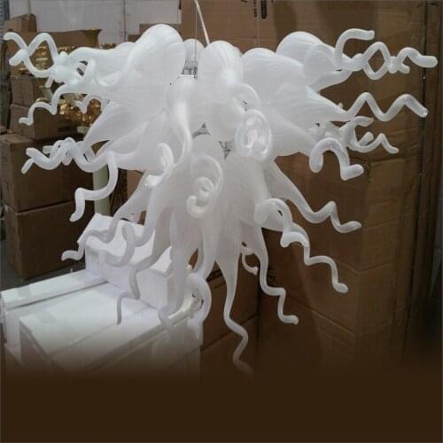 Pretty lighting Murano Glass Chandelier Chihuly Style Hand Blown Glass Modern LED Chandeliers