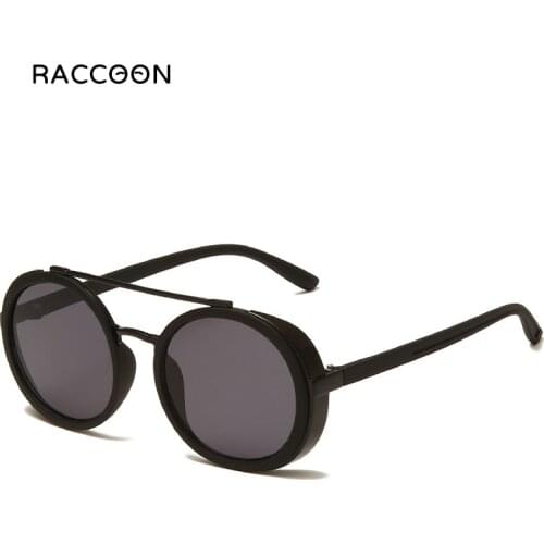 Retro Round Steampunk Sunglasses Men Women Aluminum Polarized Classic Driving Male Glasses Oculos De Sol Uv400 Vintage Eyewear