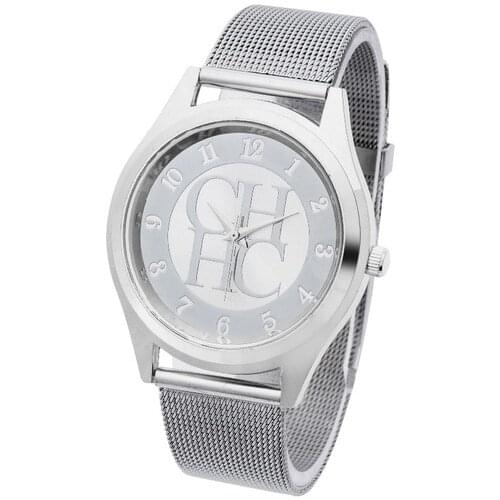 Famous Brand Luxury Quartz Watch Men Women Fashion Casual Stainless Steel Watches Women Dress Quartz Watch reloj mujer Hodinky