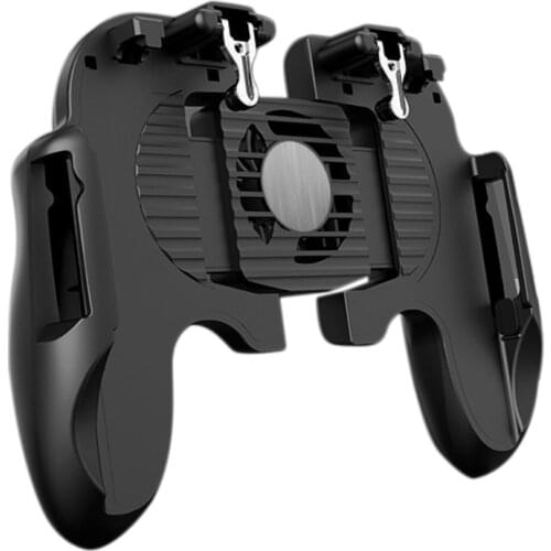 Mobile Phone Cooler Pubg Controller Gamepad Controller Shooter Controller Mute Fan Gamepad Joystick Joypad Portable