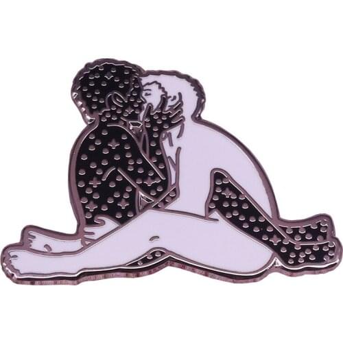 Boys And Girl Love Hard Enamel Pins LGBT Brooches Women Men Lapel Badges Backpack Collar Fashion Jewelry Gifts For Kids Friend