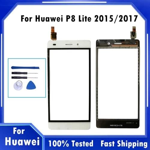 Touch Panel for Huawei P8 Lite 2017 Touch Screen Digitizer Front Glass Sensor Lens For Huawei P8 Lite 2015 touch screen