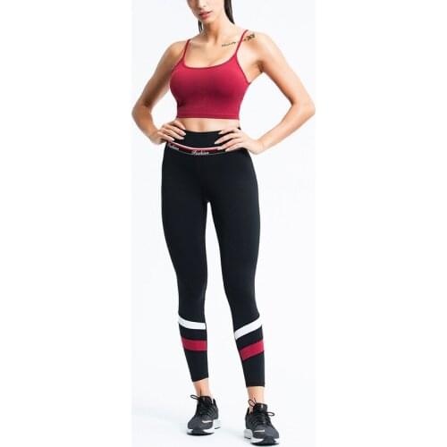 Women 2pcs Yoga Set Ultra Sport Bras Gym Clothes Fitness Suit High Waist Leggings Yoga Pant Sportswear Outfit Tracksuit