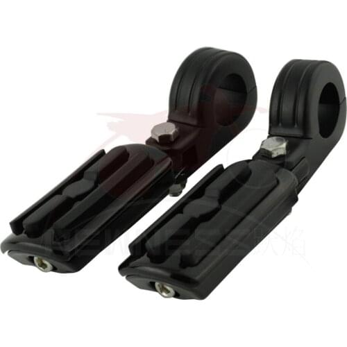 1.5” 38mm Engine Guard Crash Bar Universal Highway Pegs Footpeg Mount For Yamaha Kawasaki Suzuki Harley Honda Touring Sportster