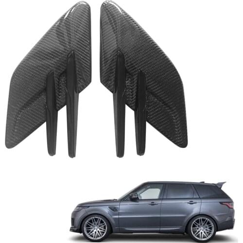 1Pair Side Air Flow Vent Grille Grill Side Fender Grilles Grid for Land Rover Range Rover Sport 2018-2021