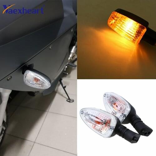 2PCS 12V Flashing Turn Signals Motorcycle LED Lights Clear Turn Signal Indicator Light Lamp For BMW F650GS F800ST K1300S R1200R