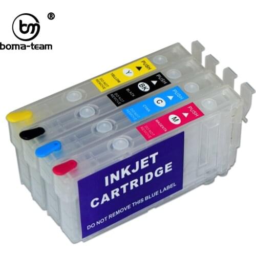 812XL T822 405XL 405XXL Refillable Ink Cartridge For Epson WF-3820 WF-4820 WF-4830 WF-7840 WF-7830 WF-4834 WF-7835 C7000 Printer
