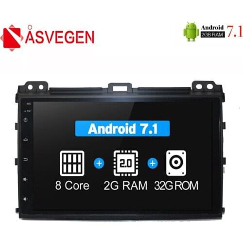 Car Radio Player For Toyota Prado 2004-2009 With Bluetooth Car Video head Unit GPS Navigation 2 din Car Stereo Multimedia Player