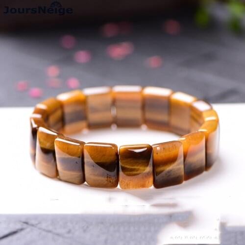 Wholesale Tiger Eye Natural Stone Bracelets Lucky For Women Men Buddha Energy Stone Cat Eyes Strong Color Good Hand Row Jewelry