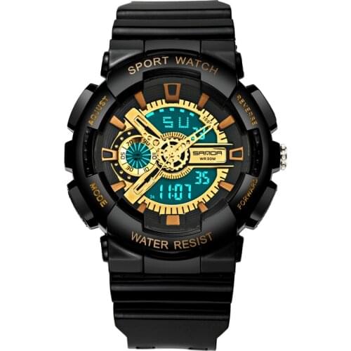 BASID Top Brand Luxury Mens Sports Watch Waterproof Digital Electronic Clocks Wrist Watches Military Army Gentleman Male Gifts