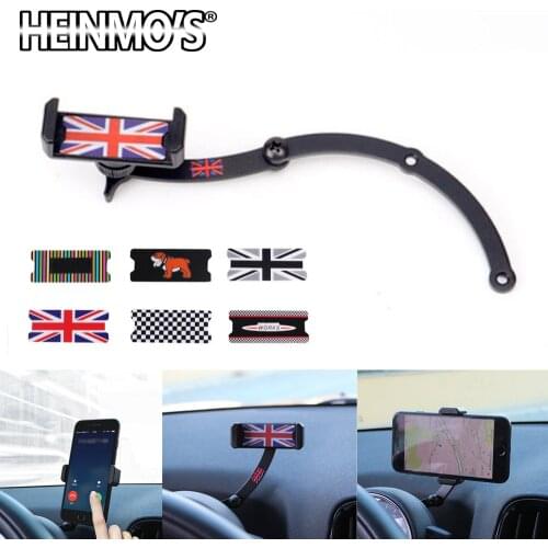 For Mini Cooper Car Inner Accessories Mobile Phone Mount Holder For Mini Cooper F54 F55 F56 F57 F60 Car Decorative Accessories