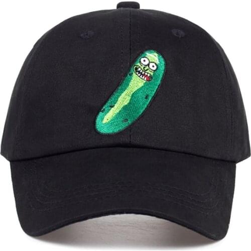 Pickle Cotton New Dad Hat Baseball Cap US Anime Cotton Embroidery Snapback Whimsy Hats for Men Women