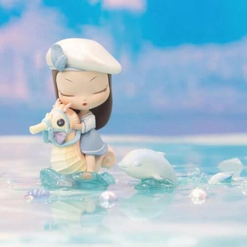 Kemelife White Night Fairy Tale Series Treasure Hunt Sunset Island Blind Box Cute Fashion Toys Baking Decorations Creative Gift