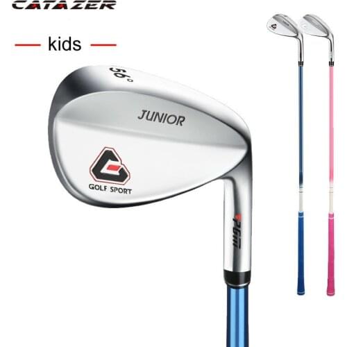 3 ~ 12 Years Old Golf Children Boy 7 Iron Club R Level Right Handed Girl Wedges 56 Sand Club Stainless Steel Head 56 Golf Clubs
