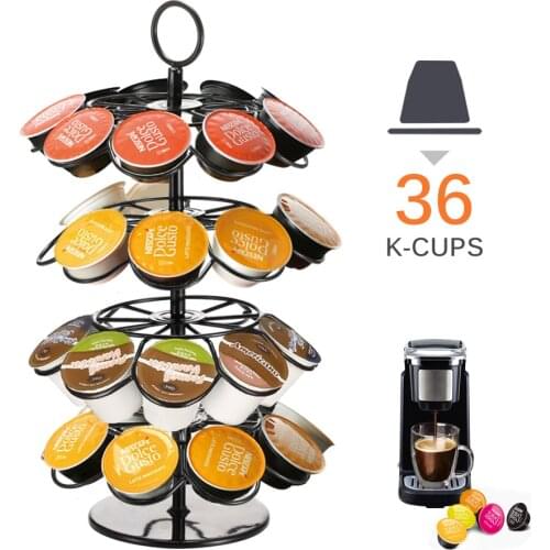 Coffee Pod Holder Storage Drawer Coffee Capsules Organizer For DOLCE GUSTO/K-Cups Capsules Coffee Capsules Storage Rack