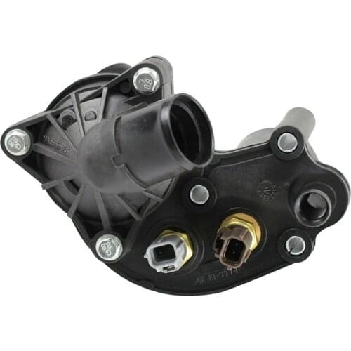 Thermostat Housing W/ 2 Sensors Kit Assembly for Ford Explorer Yu3z8a586aa